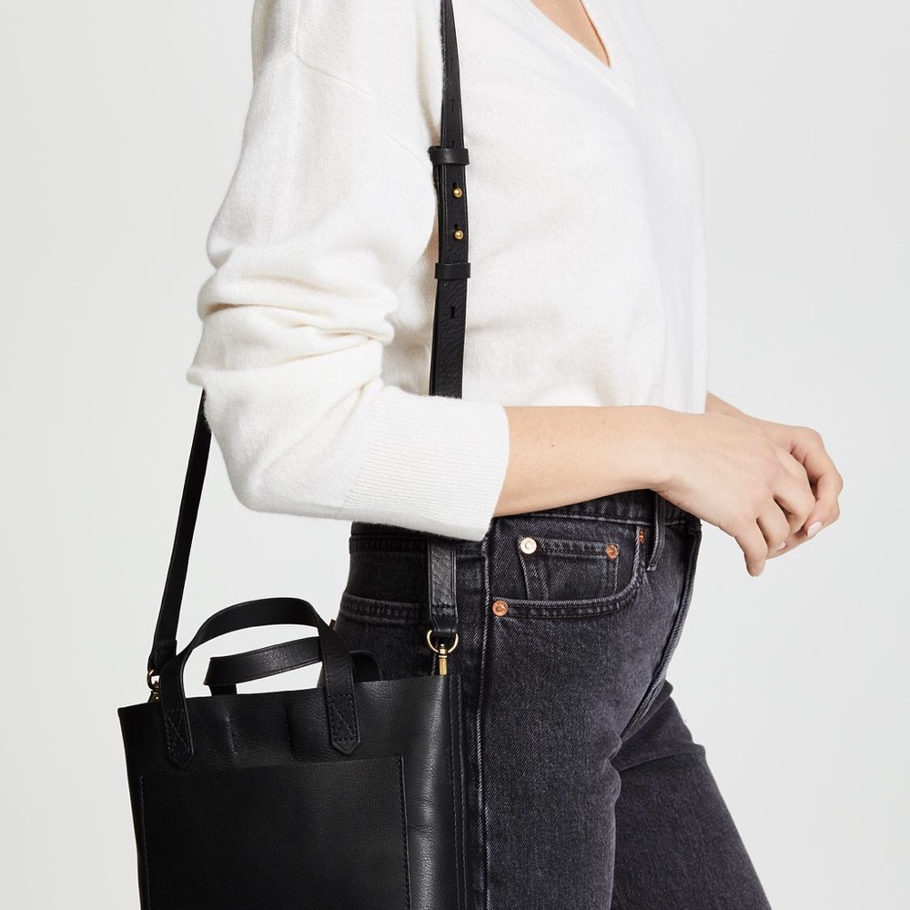 Madewell Ivory The Small Drawstring Transport Crossbody - Picture 14 of 16